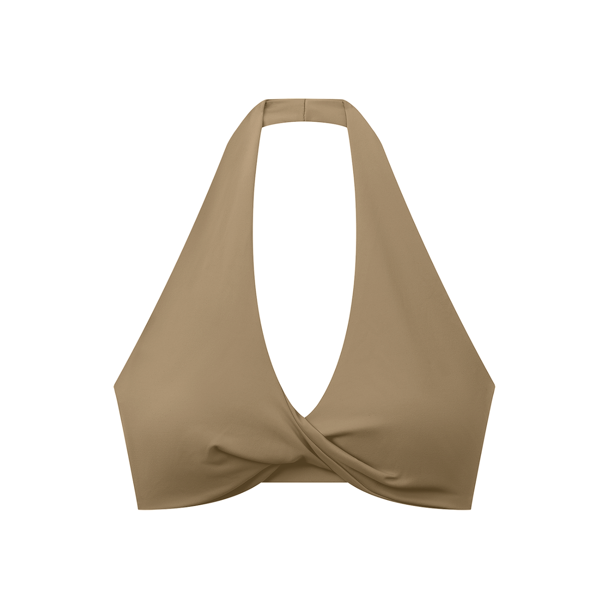 Guardian Pleated Halter Sports Bra