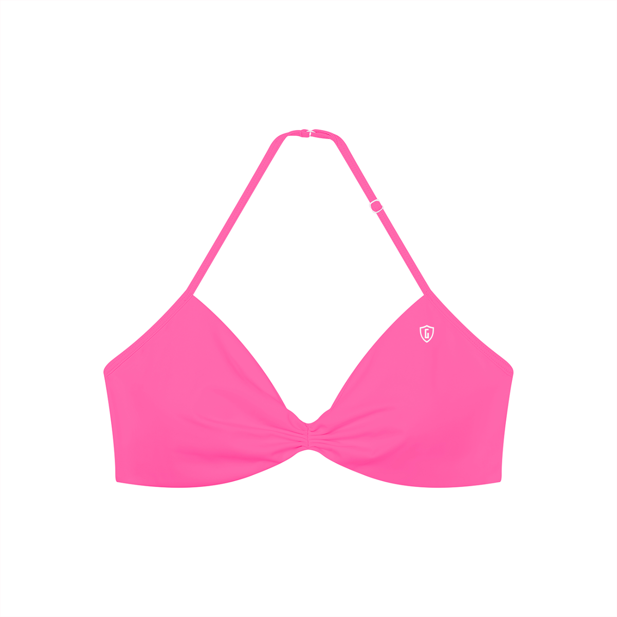 Guardian Ruched Halter-Neck Sports Bra