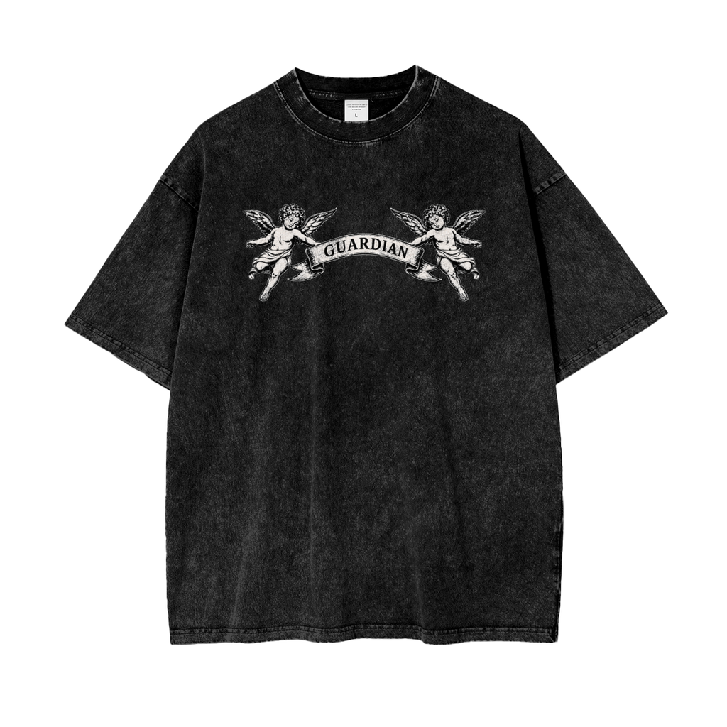 Guardian Angel Oversized Washed Tee