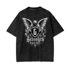 Guardian Angel Oversized Washed Tee