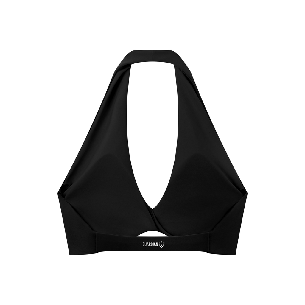 Guardian Pleated Halter Sports Bra