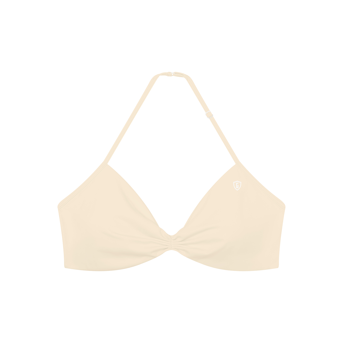 Guardian Ruched Halter-Neck Sports Bra